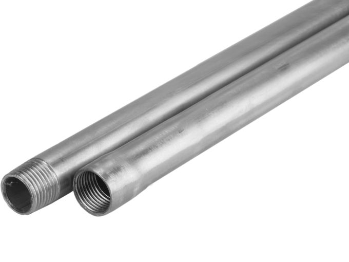 Pipe 1/2", 250 mm, m/f